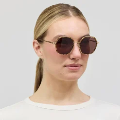 Amsterdam Edge Toffee Tortoise Brown