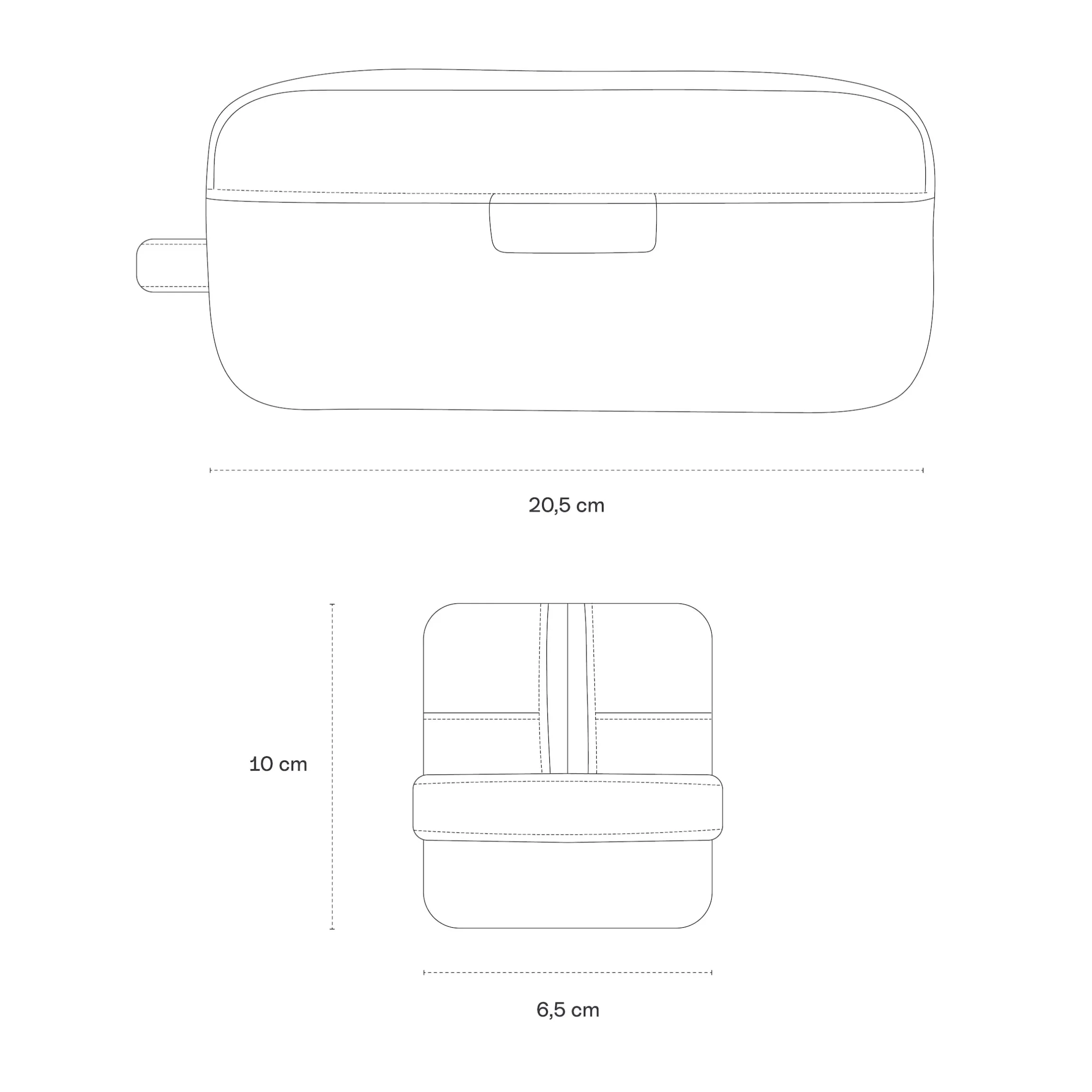 Bergen Accessory Case Greige