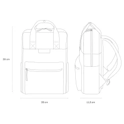 Bergen Pro Diaper Backpack Set Sandstone