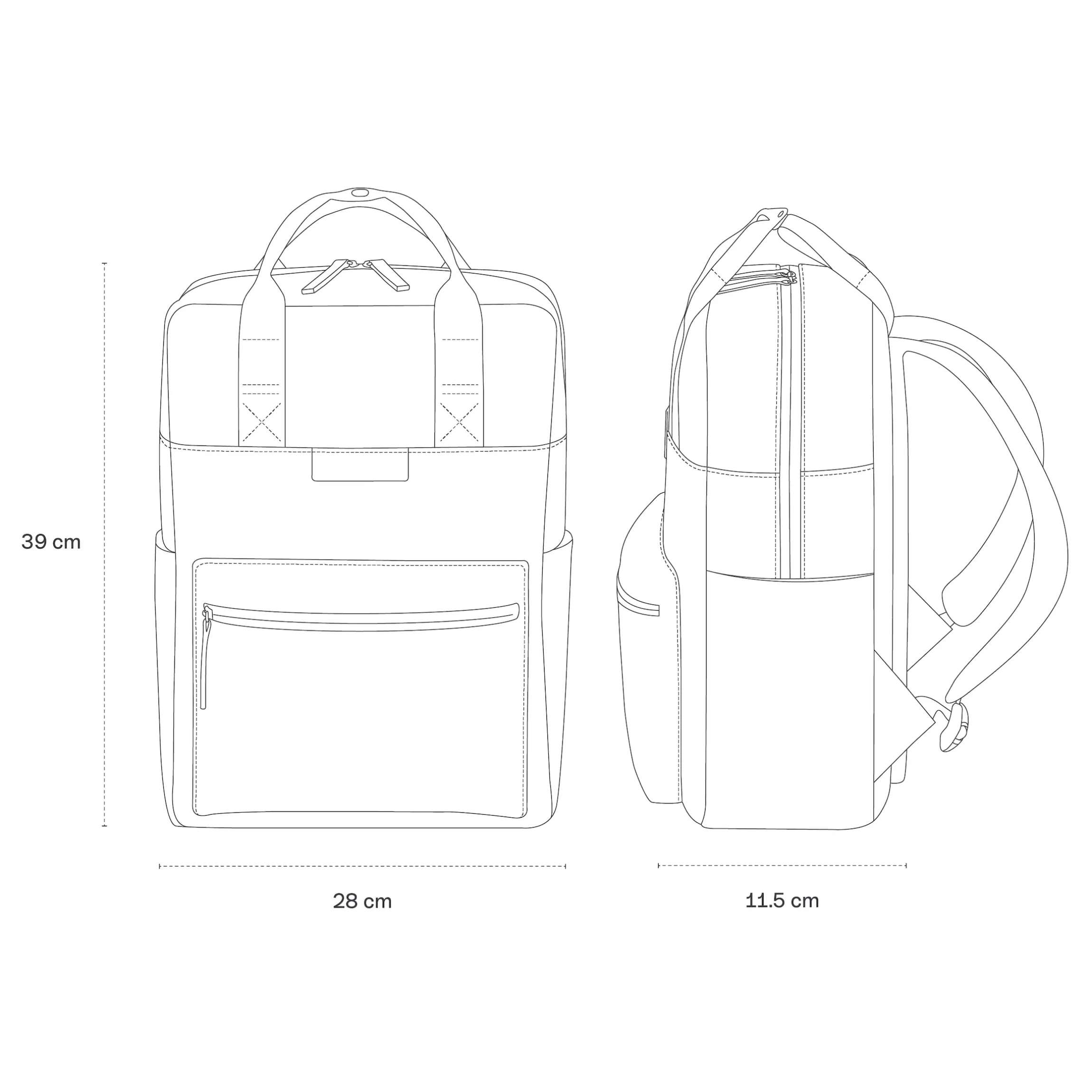 Bergen Pro Diaper Backpack Set Muted Rose