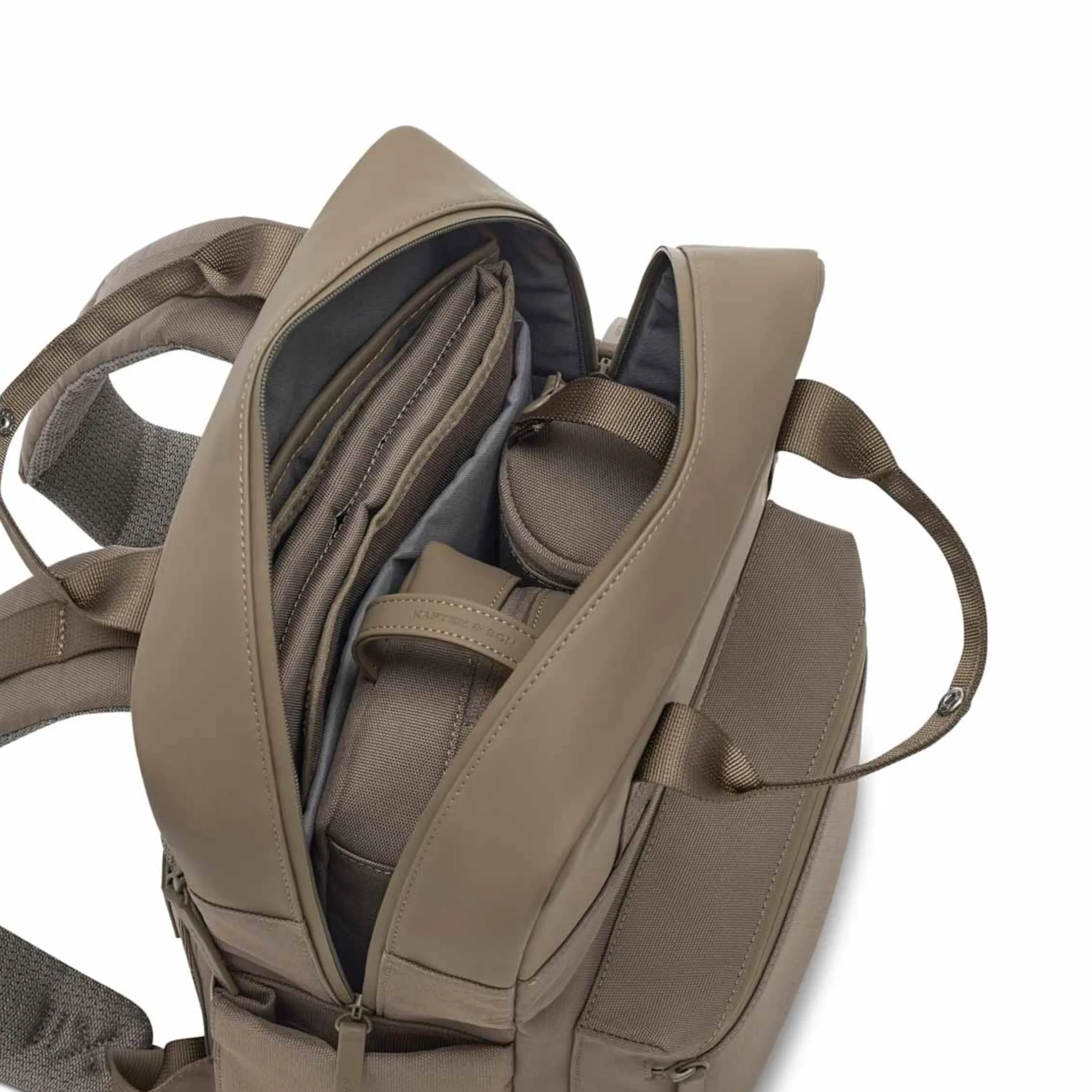 Bergen Pro Diaper Backpack Set Walnut