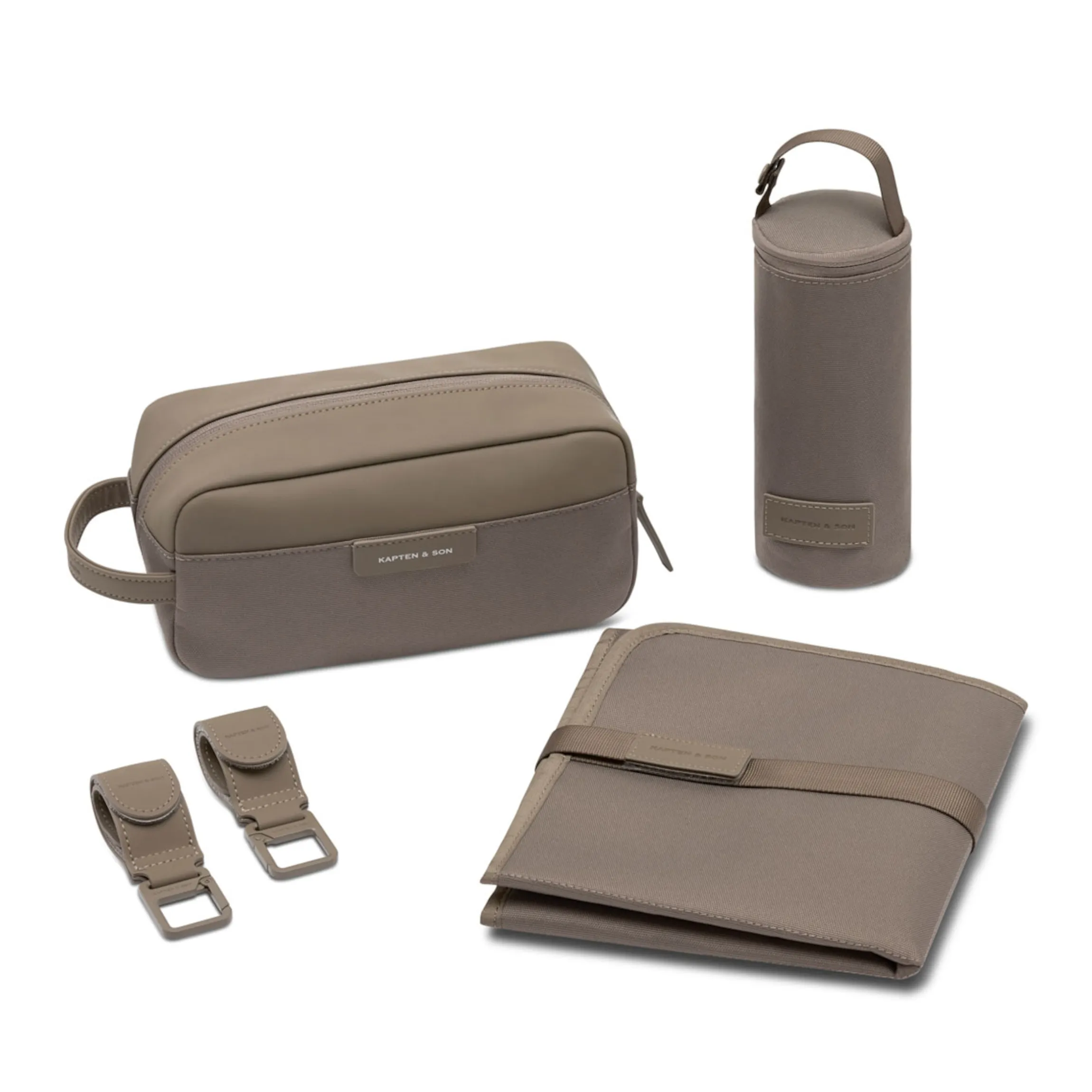 Bergen Pro Diaper Backpack Set Walnut