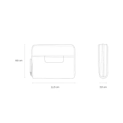 Bergen Pro Wallet Small Greige