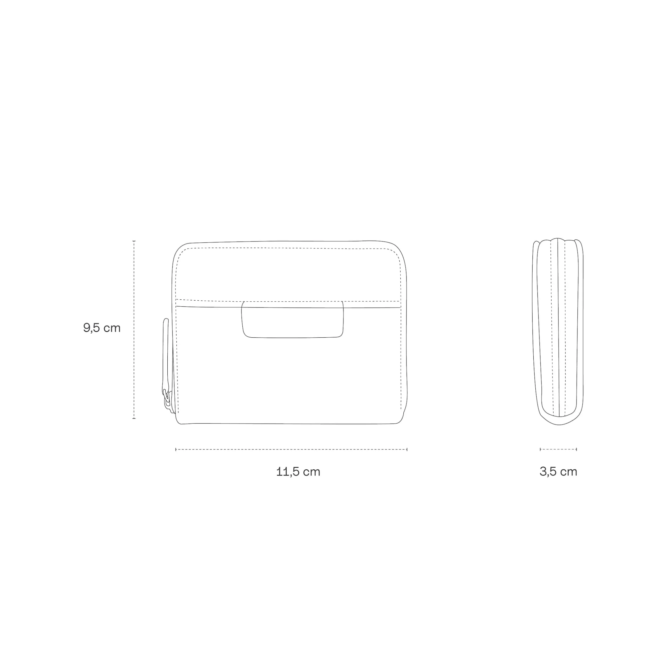 Bergen Pro Wallet Small Muted Sage