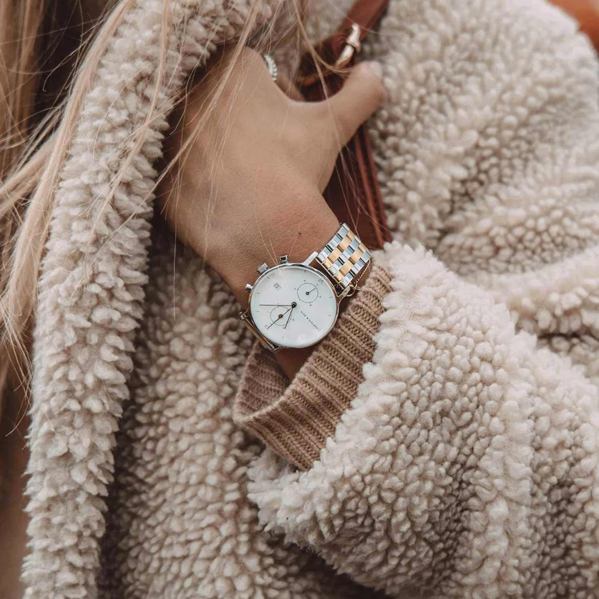 Chrono Silver Bicolor Steel