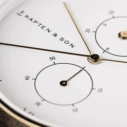 Chrono Small Gold Steel