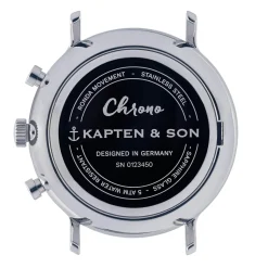 Chrono Small Silver Steel