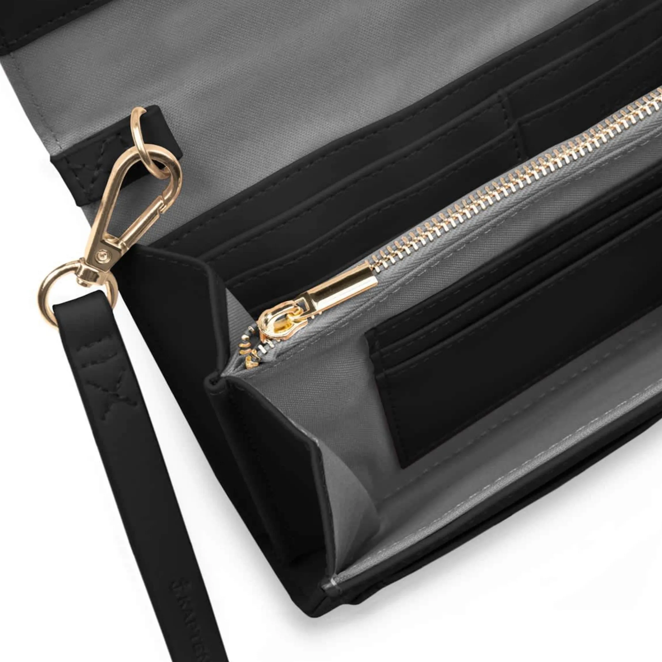 Clutch Wallet Versailles All Black