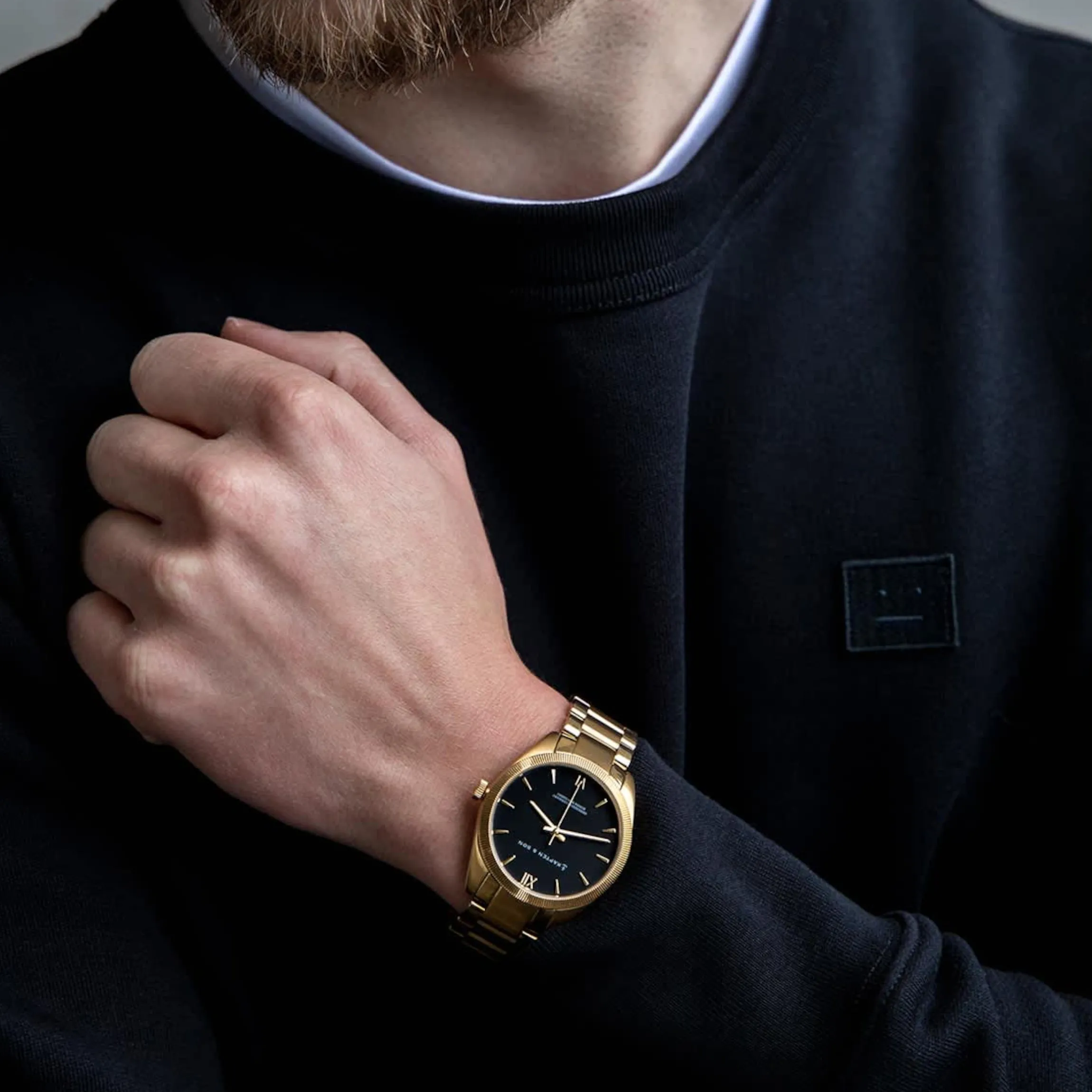 Crush Gold Black Steel