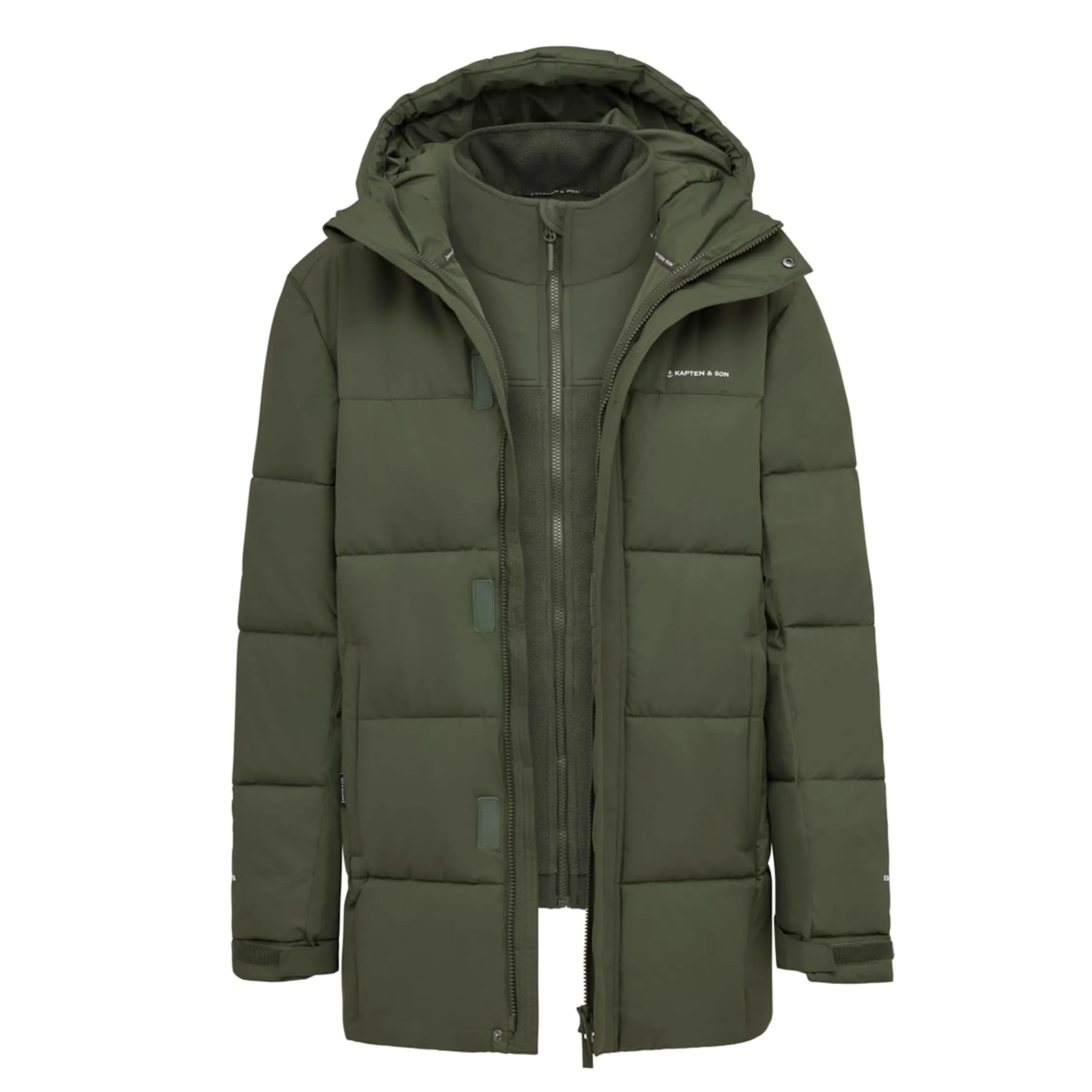 Fleece 3in1 Winter Jacket Olive