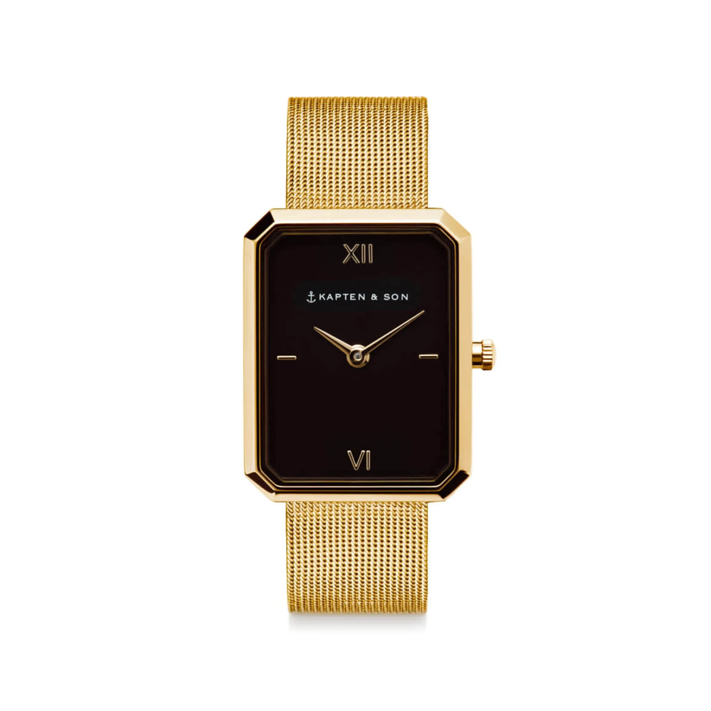 Grace Gold Black Mesh
