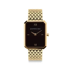 Grace Gold Black Woven Steel