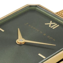 Grace Gold Green Mesh