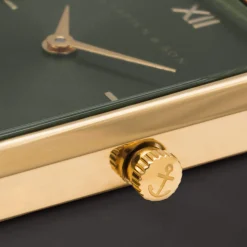 Grace Gold Green Woven Steel