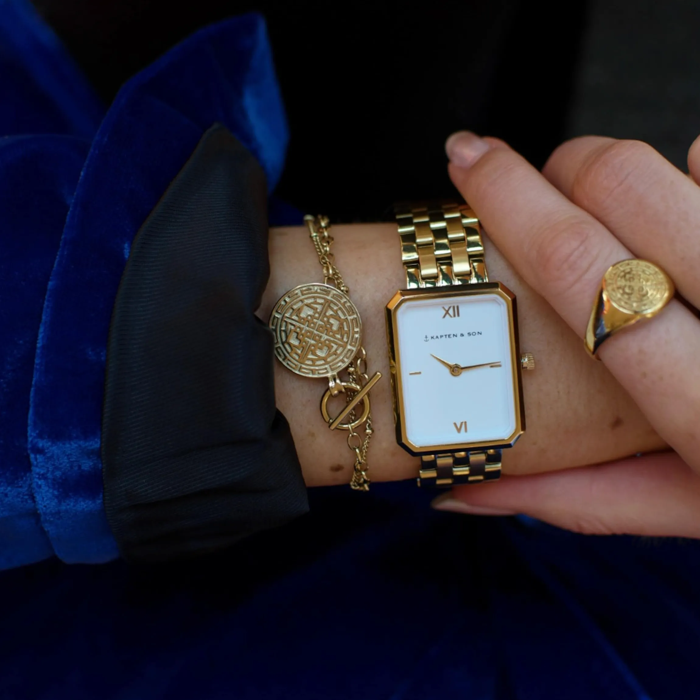 Grace Gold Steel