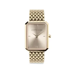 Grace Light Gold Cream Woven Steel