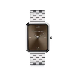 Grace Silver Brown Steel