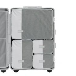 Heathrow Aluminium Check In Silver