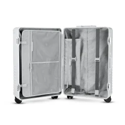 Heathrow Aluminium Check In Silver