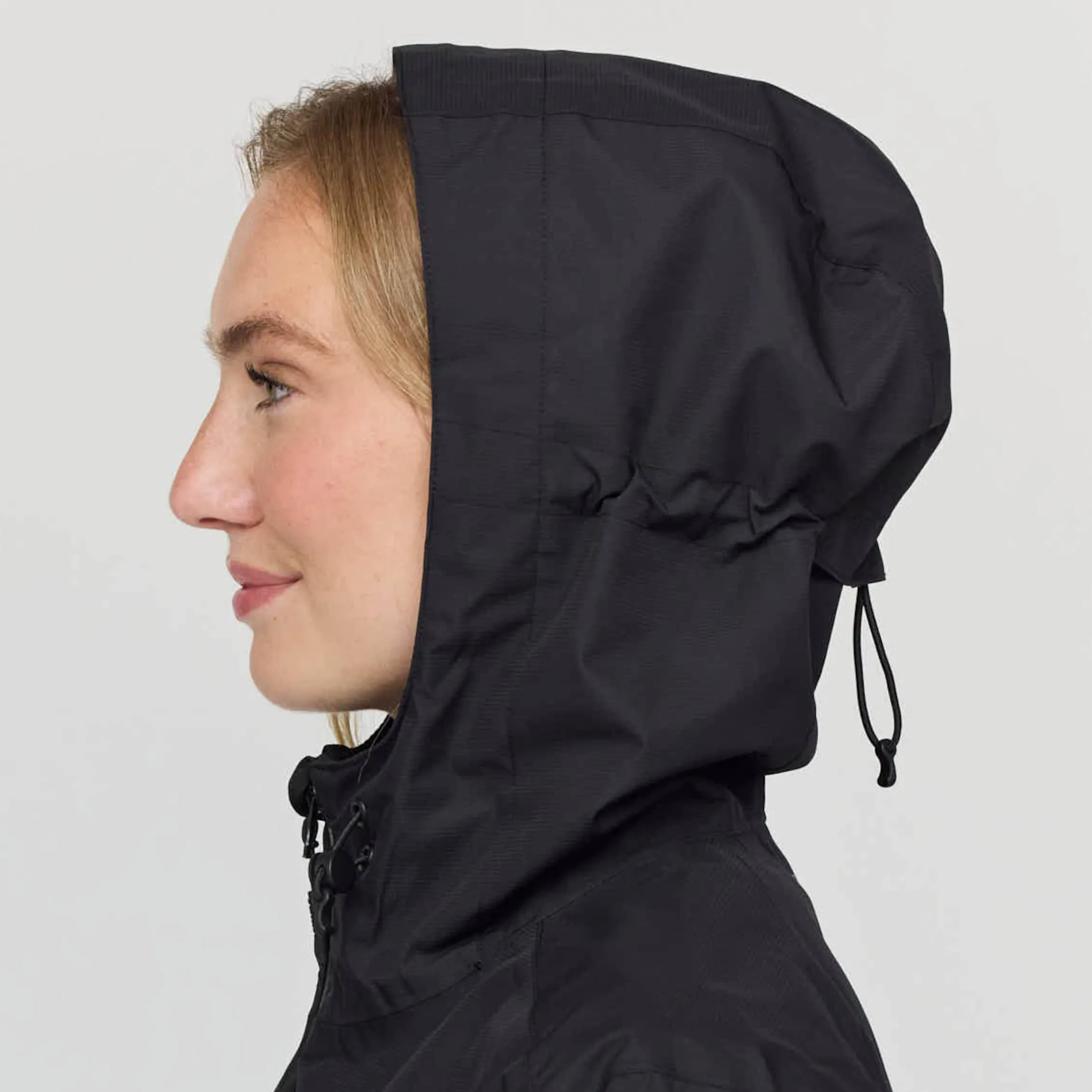 Heavy Rain Jacket All Black