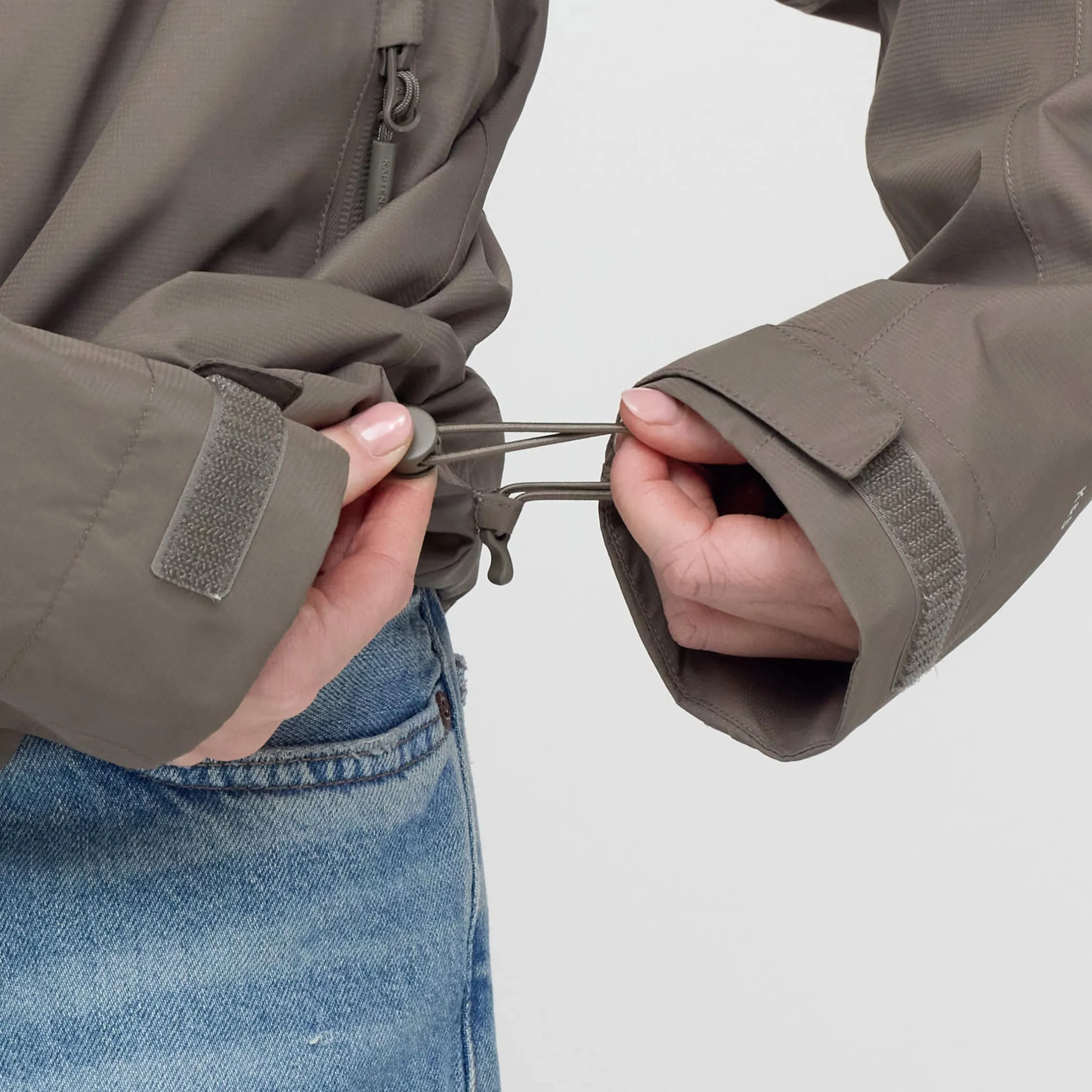 Heavy Rain Jacket Taupe