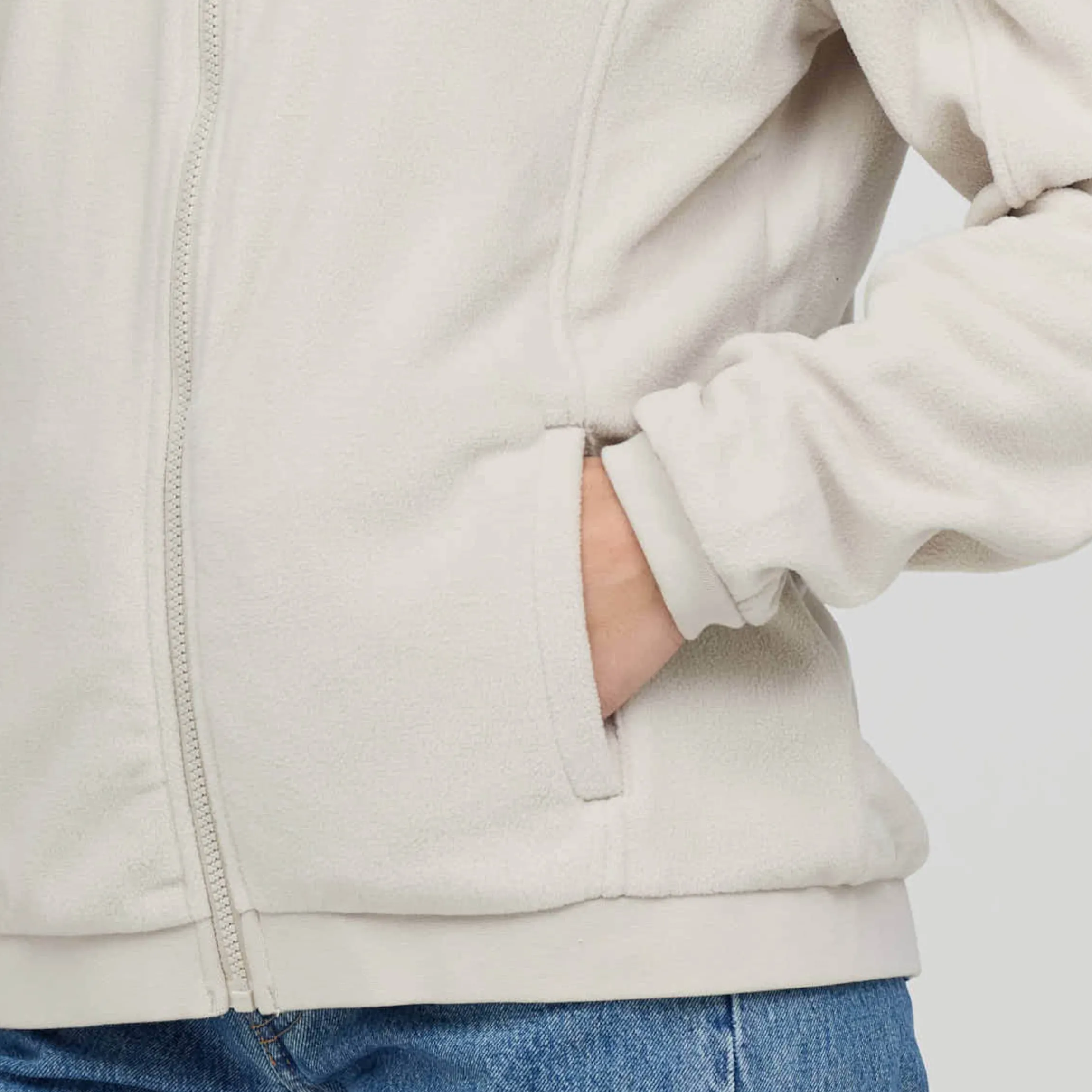 Light Fleece Jacket Sandstone