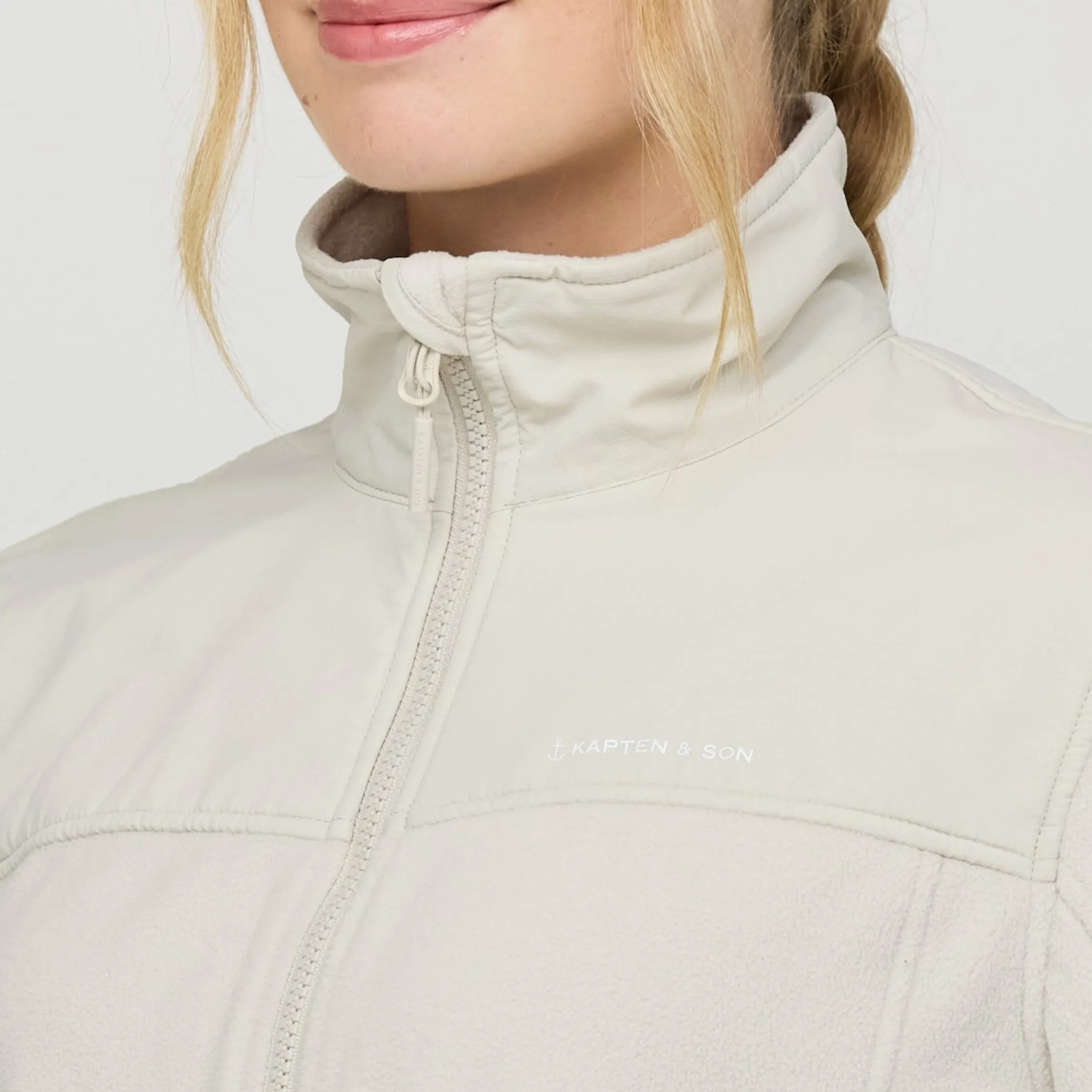 Light Fleece Jacket Sandstone