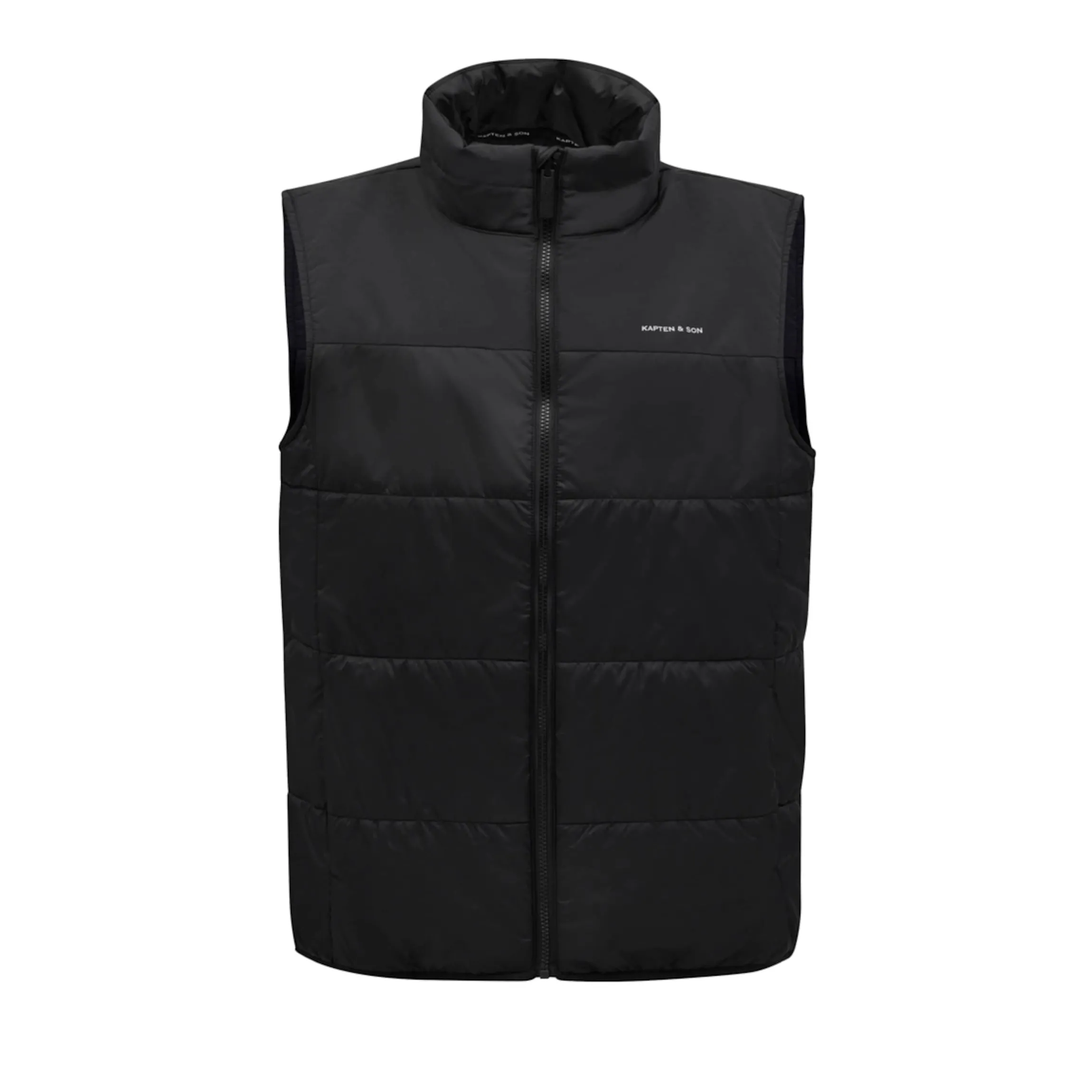 Light Puffer Vest All Black