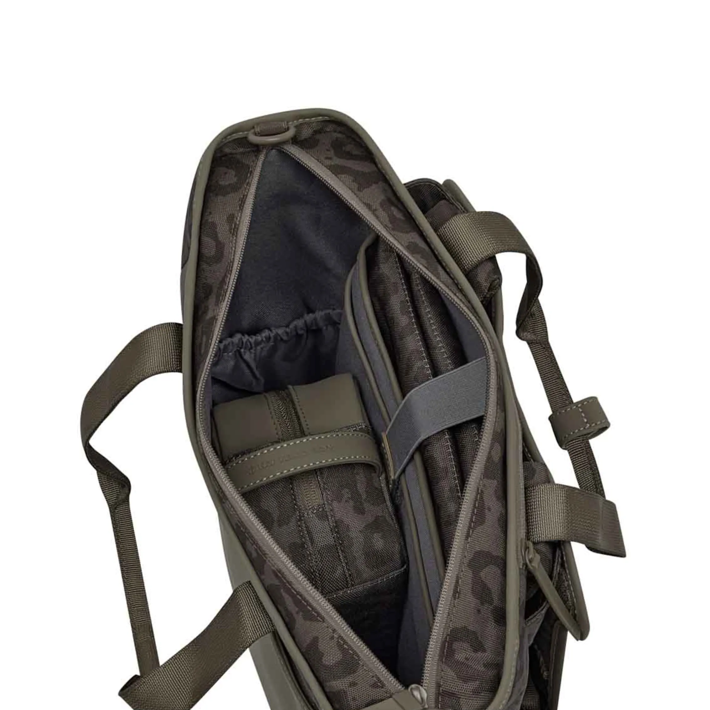 Lindby Pro Diaper Backpack Set Leo Dark Brown