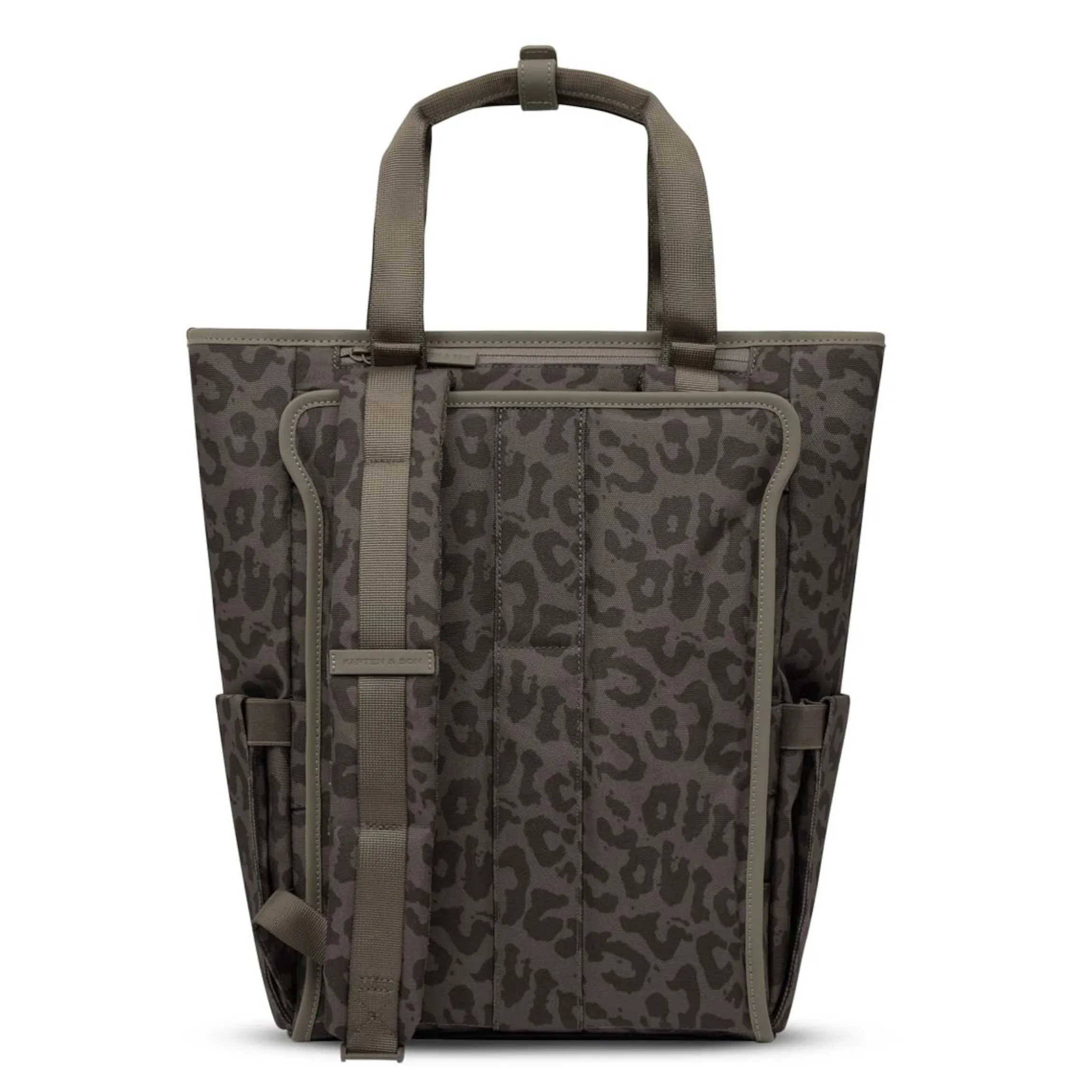 Lindby Pro Diaper Backpack Set Leo Dark Brown