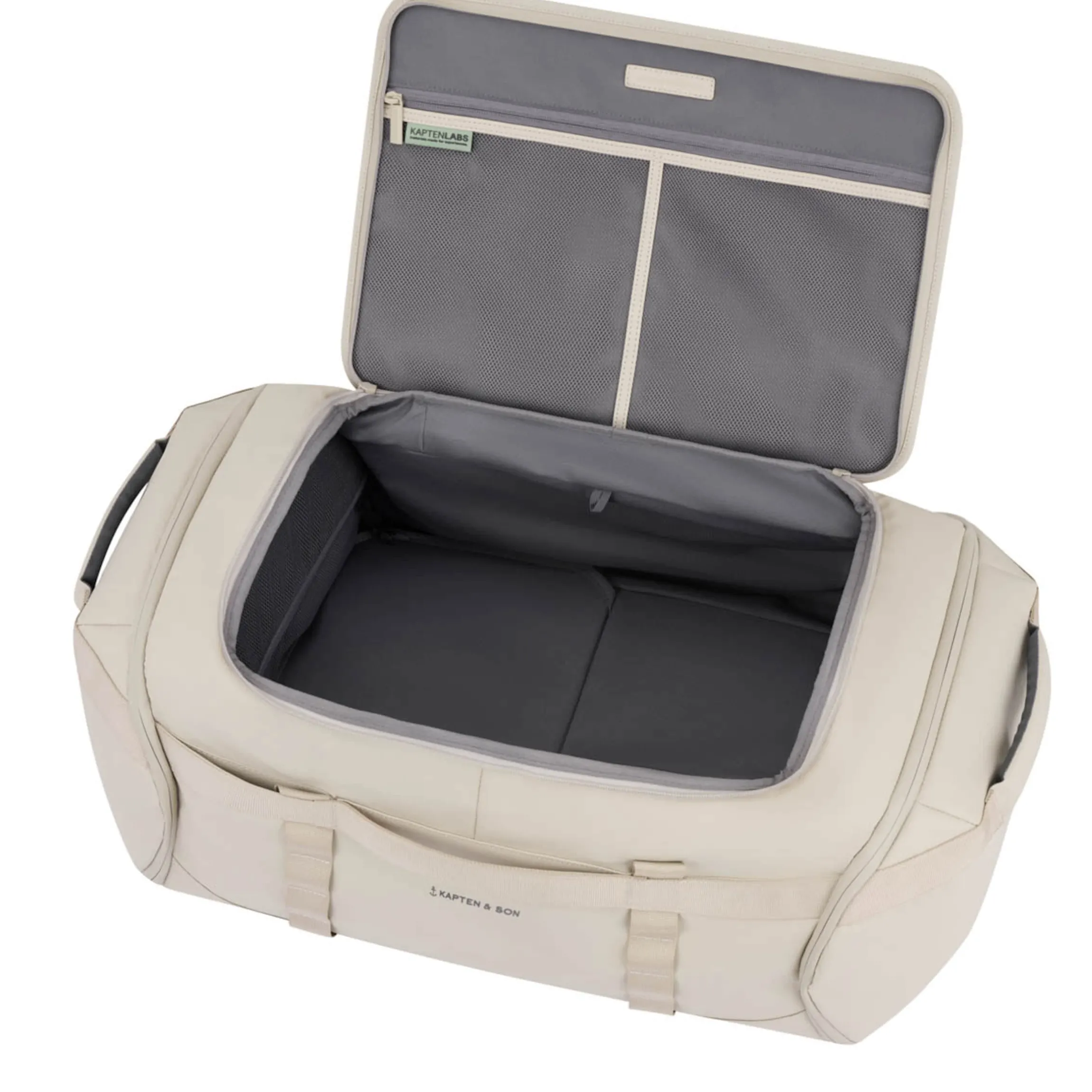 Lisbon Duffle Backpack Large Sandstone