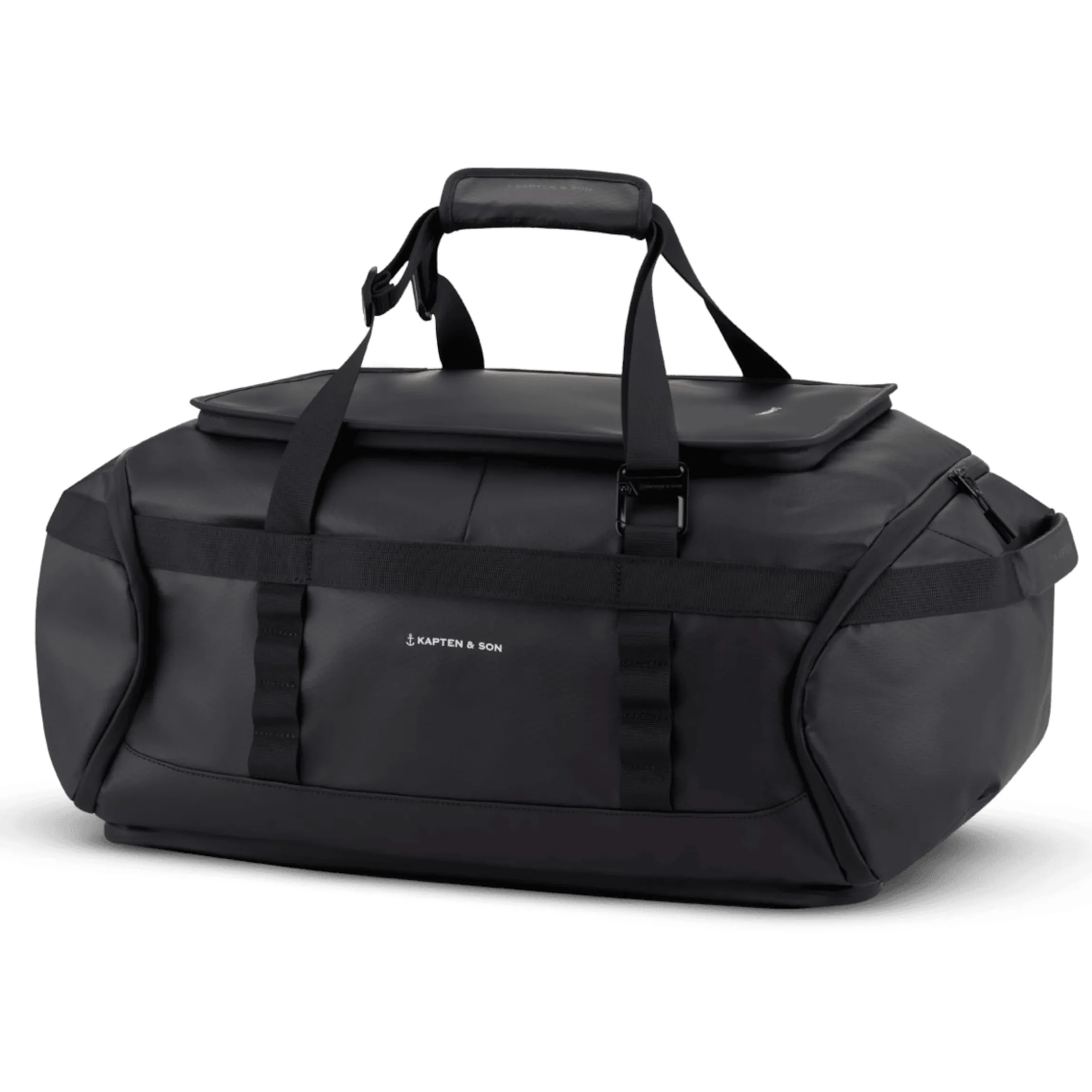Lisbon Duffle Backpack Large All Black