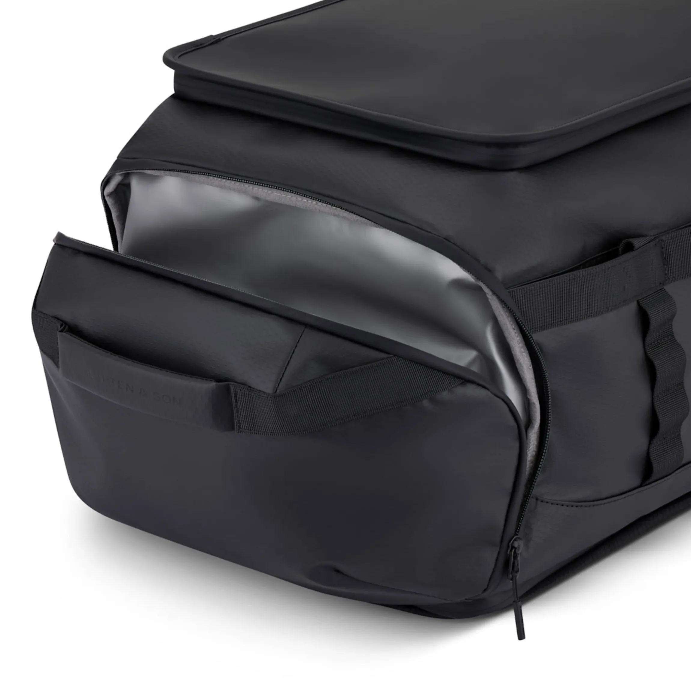 Lisbon Duffle Backpack Large All Black
