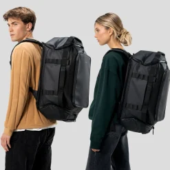Lisbon Duffle Backpack Medium All Black