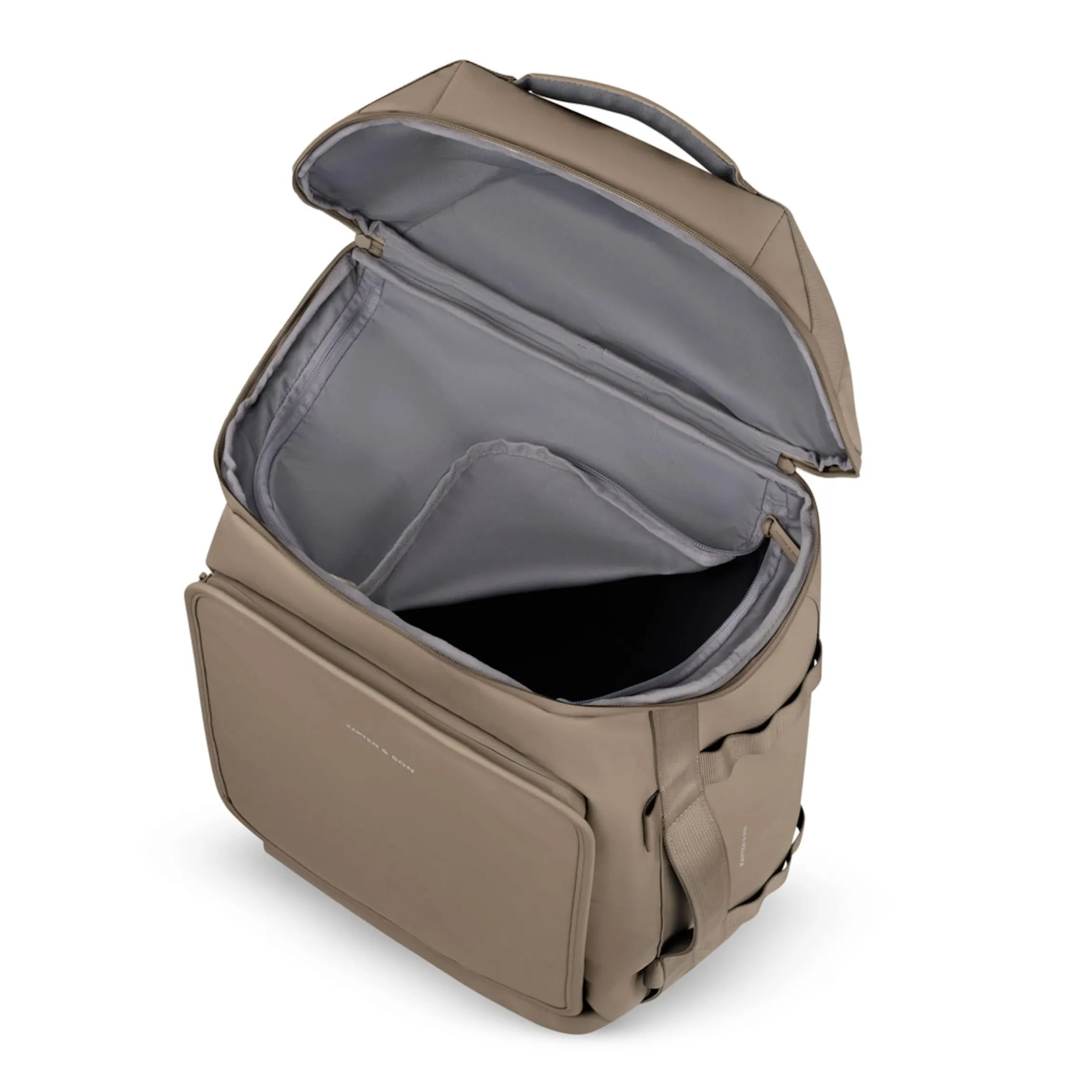 Lisbon Duffle Backpack Medium Walnut