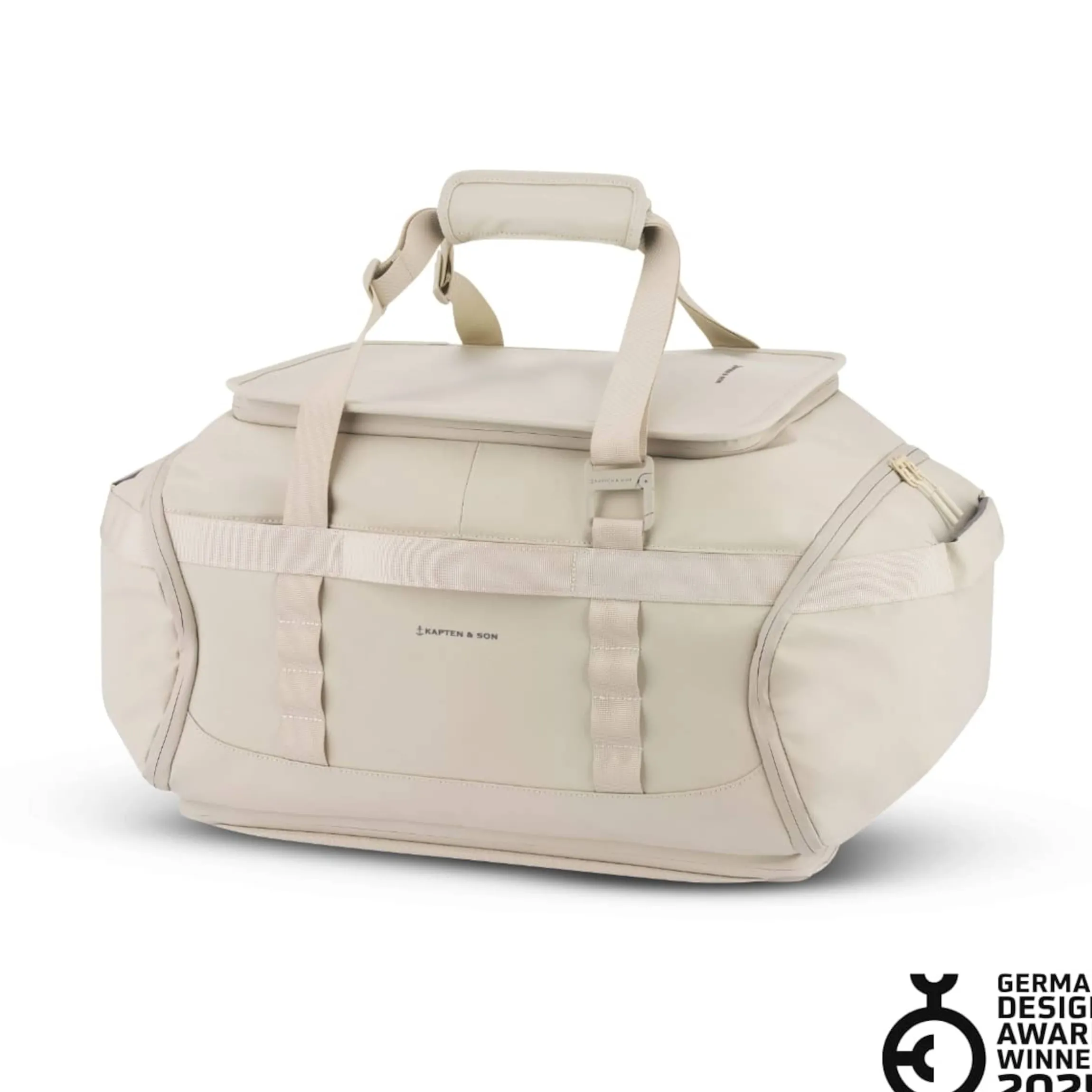 Lisbon Duffle Backpack Medium Sandstone