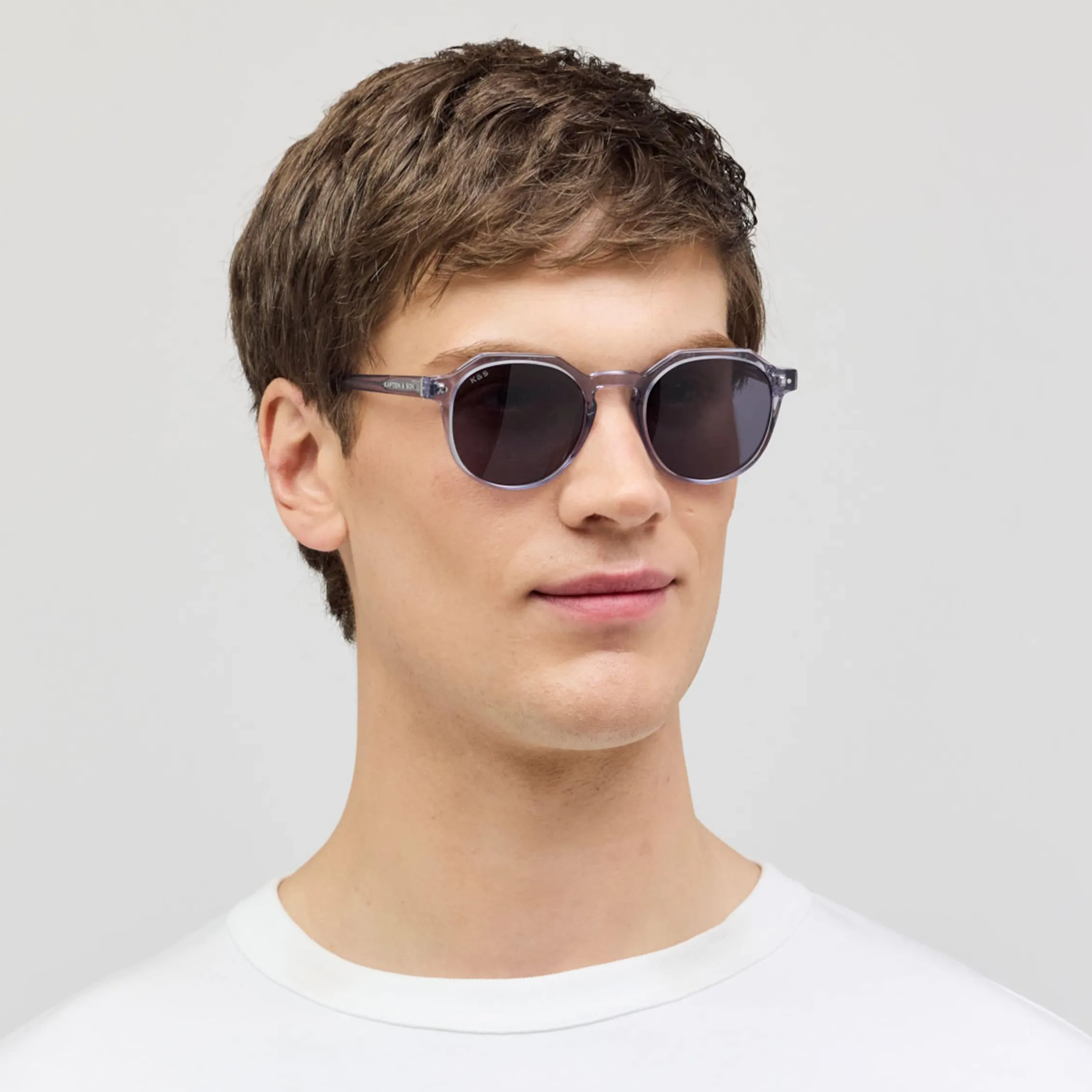 Manila Transparent Grey Black