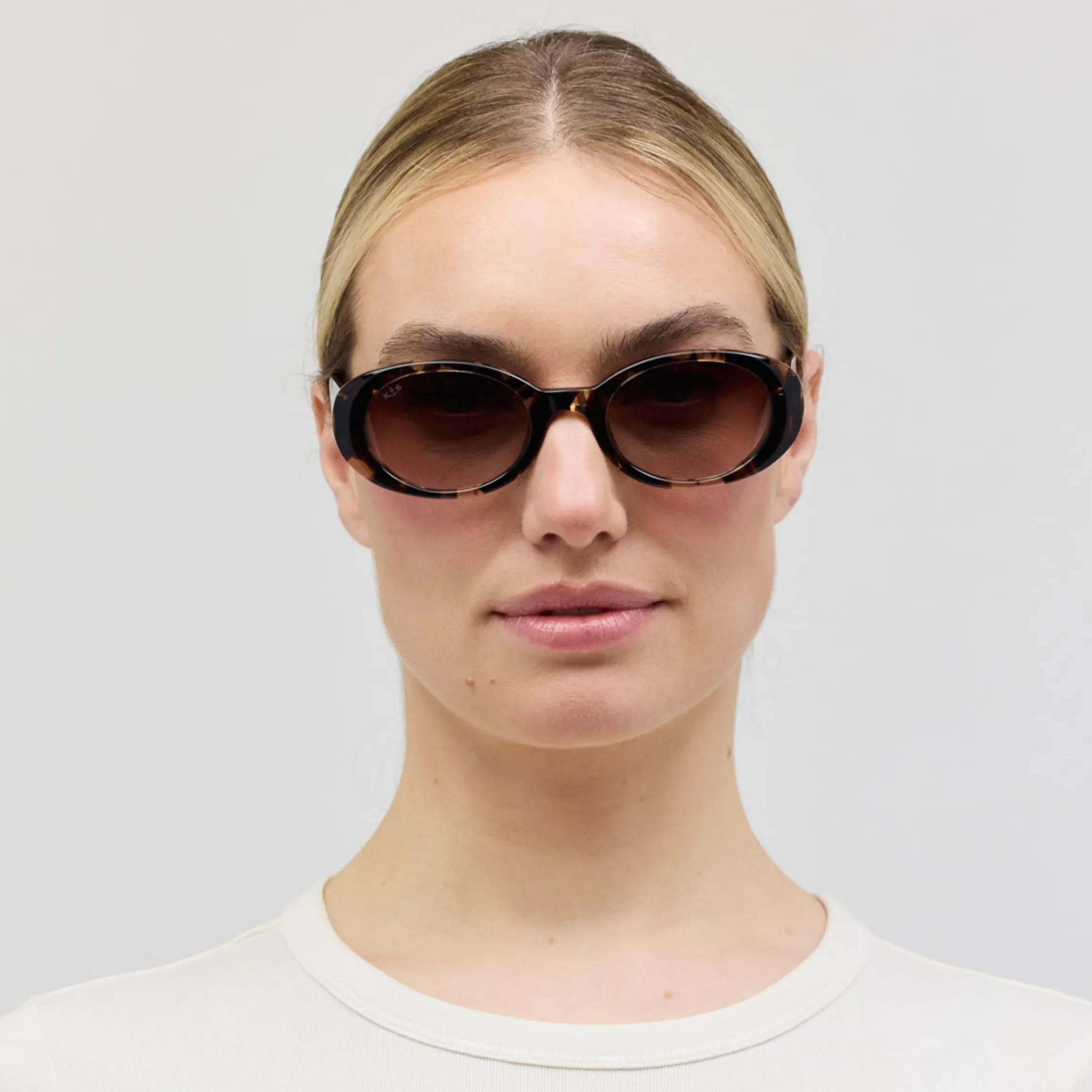 Milan Crystal Tortoise Brown