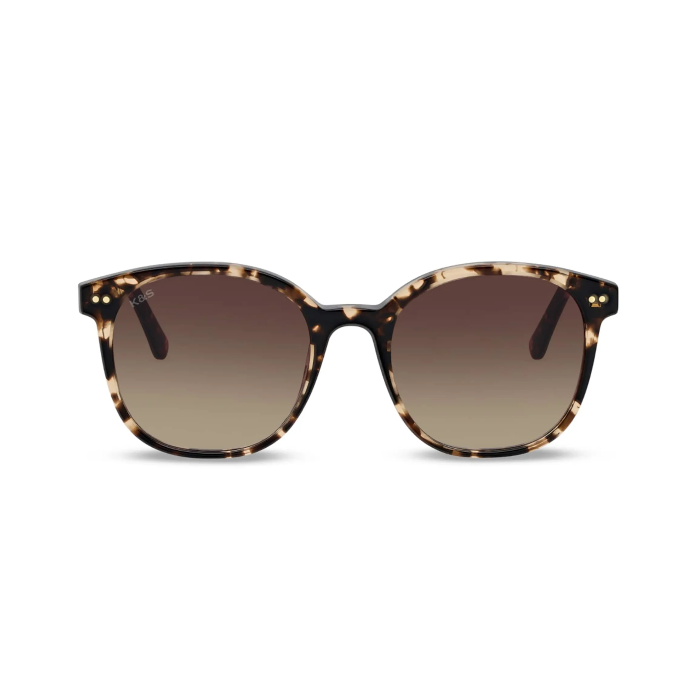 Nairobi Small Crystal Tortoise Brown