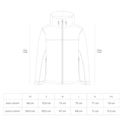 Puffer 3in1 Rain Jacket Leo Dark Grey