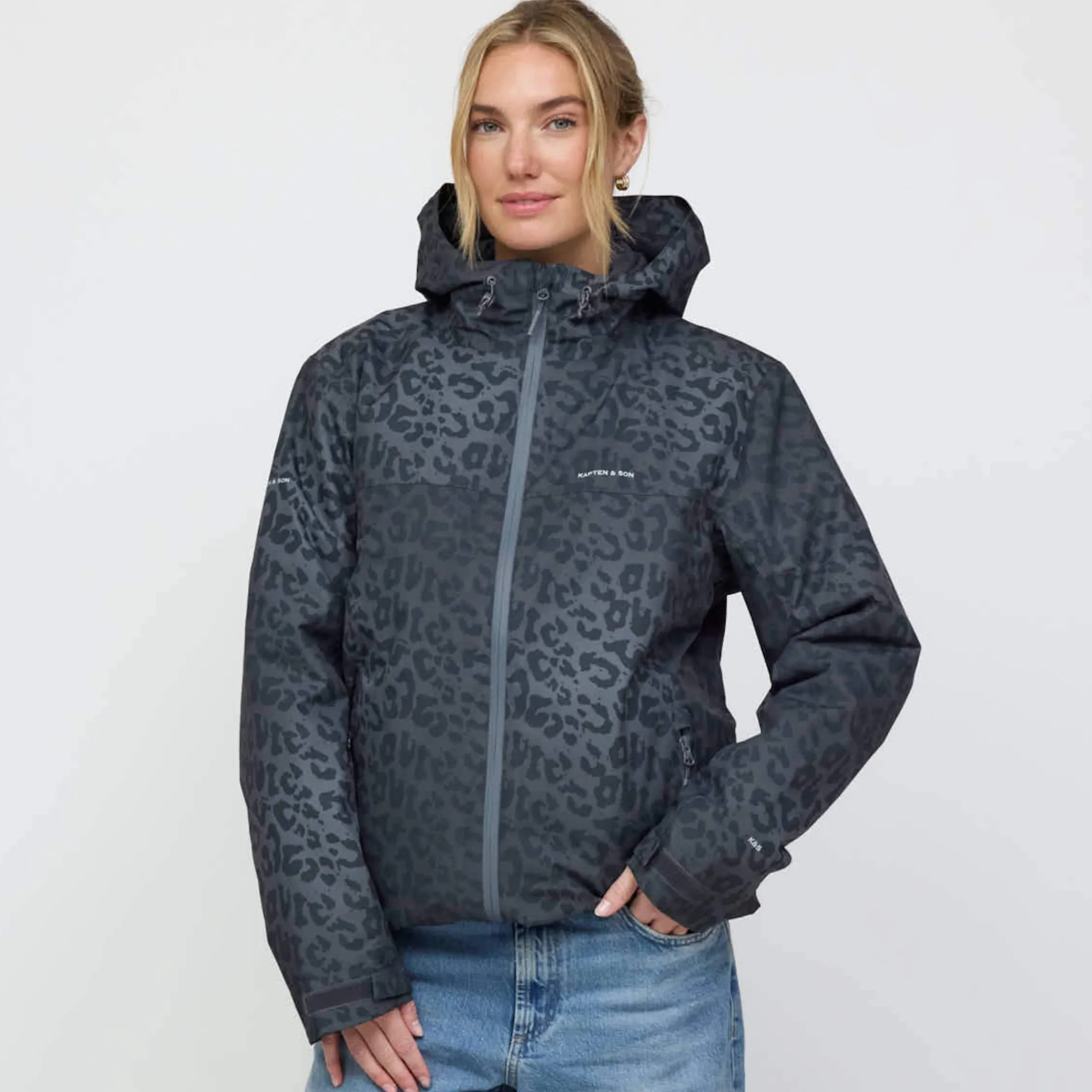 Puffer 3in1 Rain Jacket Leo Dark Grey