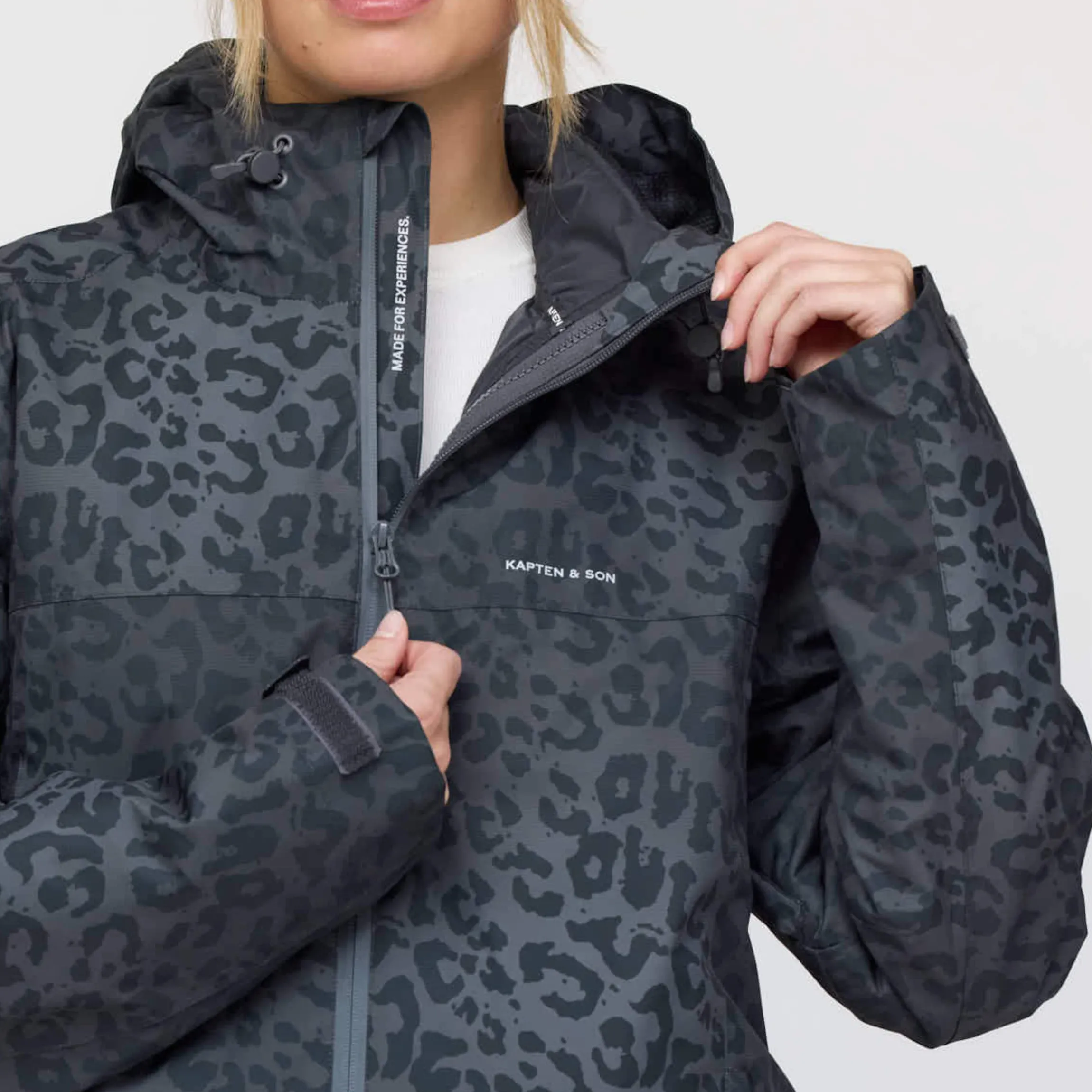 Puffer 3in1 Rain Jacket Leo Dark Grey