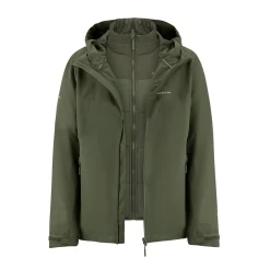 Puffer 3in1 Rain Jacket Olive