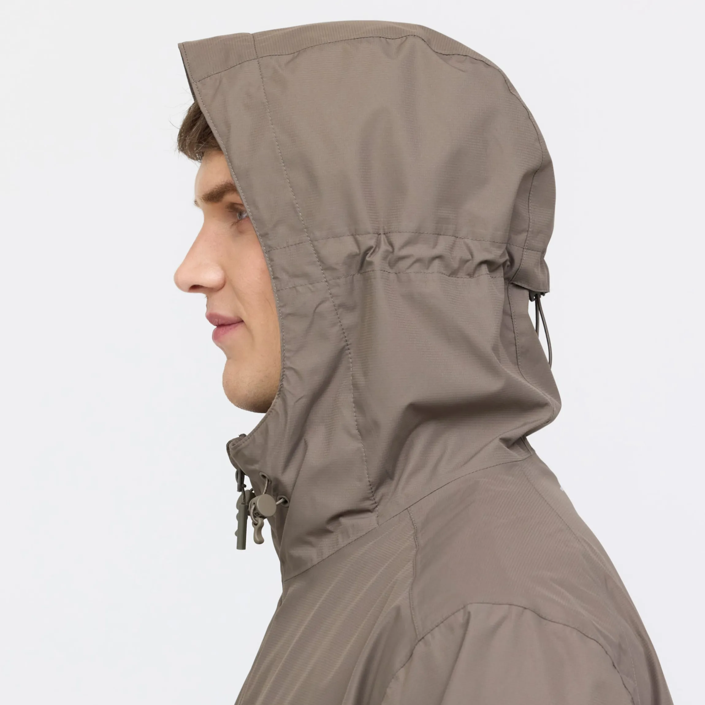 Puffer 3in1 Rain Jacket Taupe