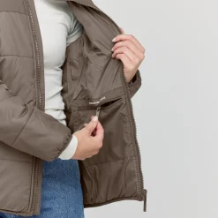 Puffer Jacket Taupe