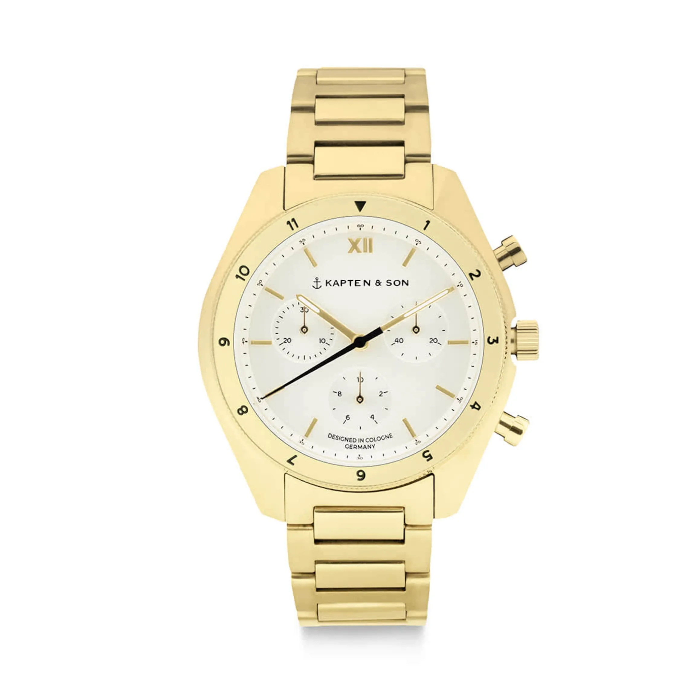 Rise Small Gold Steel