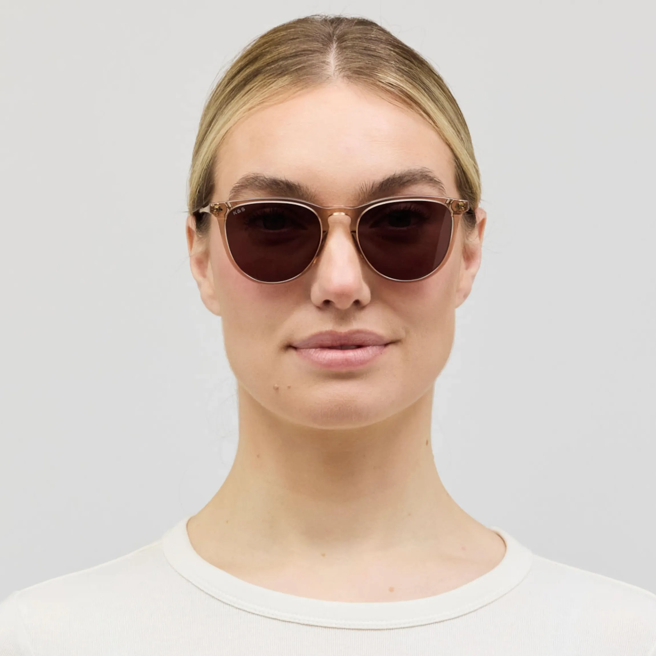 Rome Transparent Hazel Brown
