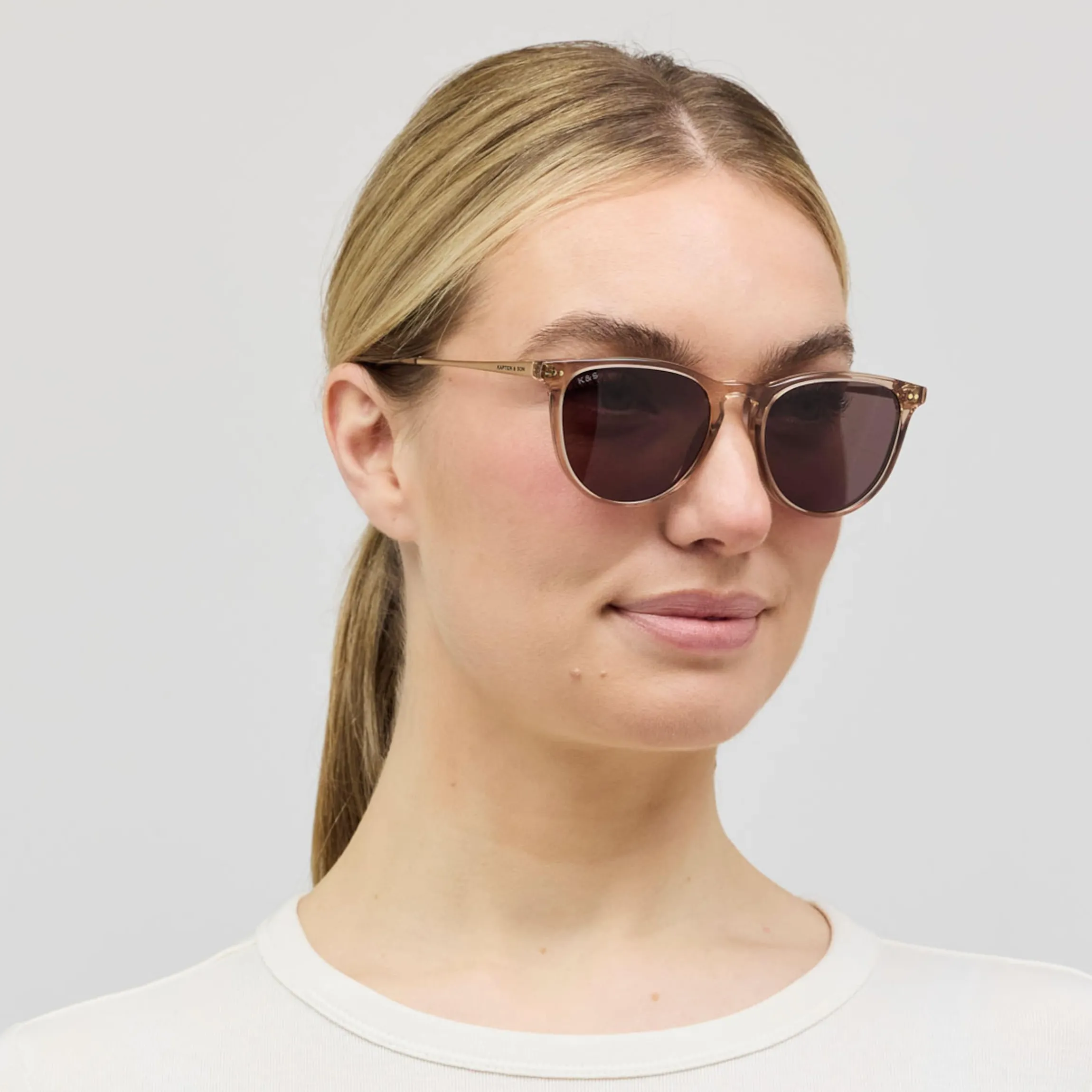 Rome Transparent Hazel Brown