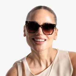 Siena Small Crystal Tortoise Brown