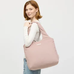 Skara Cloud Shopper Cord Rose Clay